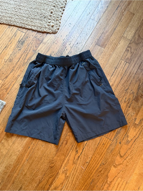 Mier Other - MIER Men's Quick Dry Running Shorts with Zipper Pocket, Elastic Waist Medium